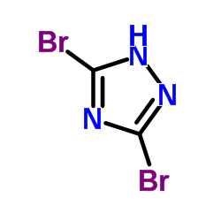 3,5-二溴-1H-1,2,4-三唑结构式