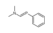 N,N-dimethyl-1-phenylphosphanylidenemethanamine结构式