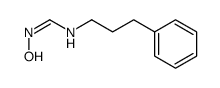 N-(3-phenylpropyl)formamidoxime结构式