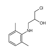 1-chloro-3-(2,6-dimethylphenylamino)propan-2-ol结构式