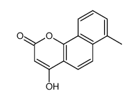 2H-Naphtho[1,2-b]pyran-2-one,4-hydroxy-7-methyl-(9CI)结构式