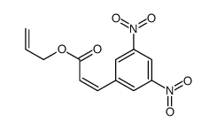 prop-2-enyl 3-(3,5-dinitrophenyl)prop-2-enoate结构式