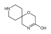 1-噁-4,9-二氮杂螺[5.5]-3-十一酮结构式
