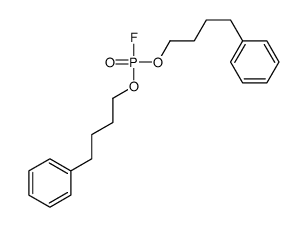 4-[fluoro(4-phenylbutoxy)phosphoryl]oxybutylbenzene结构式