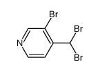 Pyridine, 3-bromo-4-(dibromomethyl)- (9CI) structure