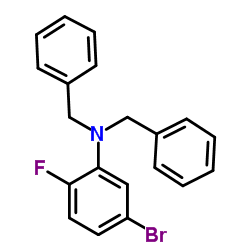 N,N-Dibenzyl-5-bromo-2-fluoroaniline picture