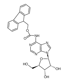 N6-FMOC-adenosine Structure