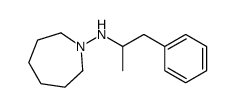 N-(1-phenylpropan-2-yl)azepan-1-amine结构式