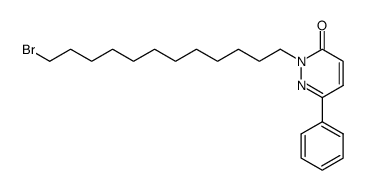 2-(2-bromododecyl)-6-phenyl-3(2H)-pyridazinone结构式