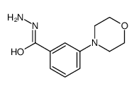 3-(4-吗啉基)苯甲酸酰肼结构式