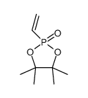 2-ethenyl-4,4,5,5-tetramethyl-1,3,2λ5-dioxaphospholane 2-oxide结构式