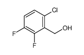 6-氯-2,3-二氟苯甲醇结构式