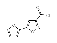 5-(Fur-2-基)异恶唑-3-羰基氯结构式
