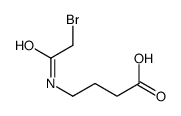 4-[(2-bromoacetyl)amino]butanoic acid结构式