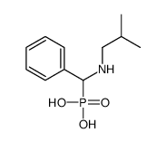[(2-methylpropylamino)-phenylmethyl]phosphonic acid结构式