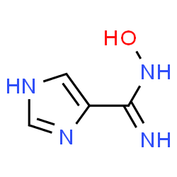 1H-Imidazole-5-carboximidamide, N-hydroxy- Structure