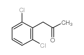 2,6-dichlorophenylacetone Structure