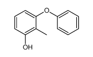 2-methyl-3-phenoxyphenol Structure
