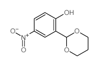 2-(1,3-dioxan-2-yl)-4-nitro-phenol结构式