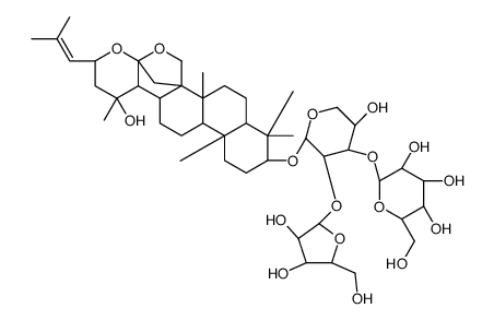 假马齿苋皂苷X结构式