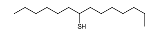 tetradecane-7-thiol Structure