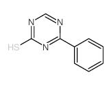 4-Phenyl-1,3,5-triazine-2-thiol structure