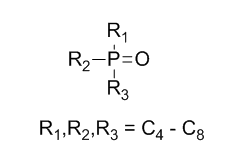 三丁基膦氧化物/三正辛基氧化物结构式