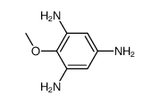 1,3,5-Benzenetriamine,2-methoxy-结构式