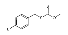 S-4-bromobenzyl O-methyl carbonodithioate结构式
