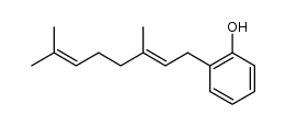 2-geranylphenol Structure