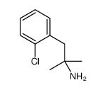 1-(2-chlorophenyl)-2-methylpropan-2-amine Structure