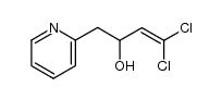 4,4-dichloro-1-(pyridin-2-yl)but-3-en-2-ol Structure