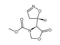 (αS,5S)-α-[(methoxycarbonyl)amino]-4,5-dihydro-5-isoxazoleacetic acid methylidene ester Structure