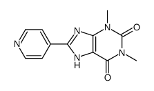 1,3-Dimethyl-8-(pyridin-4-yl)-1H-purine-2,6(3H,7H)-dione Structure