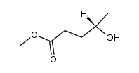 (S)-(+)-γ-Hydroxy-γ-methylbutyrate结构式
