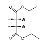 diethyl meso-1,2-dibromosuccinate结构式