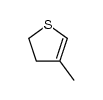 4-methyl-2,3-dihydro-thiophene结构式