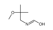 N-Formyl-2-methoxy-2-methyl-propylamine structure