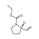 (S)-(-)-2-ethenyl-1-ethoxycarbonylpyrrolidine Structure