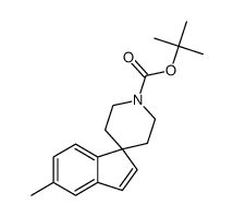 Tert-Butyl 5-Methylspiro[Indene-1,4-Piperidine]-1-Carboxylate Structure