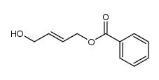 benzoic acid 4-hydroxybut-2-enyl ester Structure