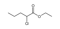 ethyl ester of the 2-chlorovaleric acid结构式