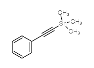 trimethyl(phenylethynyl)tin Structure