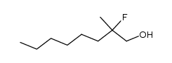2-fluoro-2-methyloctan-1-ol Structure