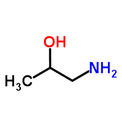 1-Amino-2-propanol Structure