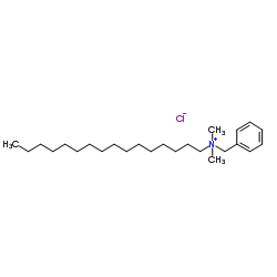 十六烷基二甲基苄基氯化铵结构式