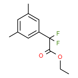 ethyl 2-(3,5-dimethylphenyl)-2,2-difluoroacetate Structure