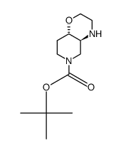 Trans-Tert-Butylhexahydro-2H-Pyrido[4,3-B][1,4]Oxazine-6(7H)-Carboxylate Structure