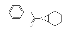 N-phenylacetyl-7-azabicyclo[4.1.0]heptane结构式