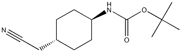 2-[反式-4-(Boc-氨基)环己基]乙腈图片